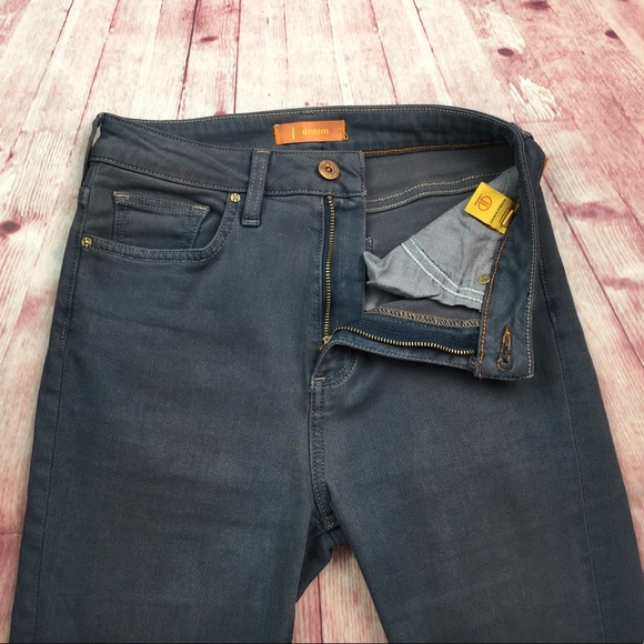 ➡️1 Denim Gray High Waisted Skinny Fit Size 26 - Picture 9 of 15